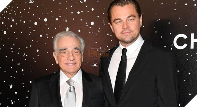 Chân dung của nam diễn viên Leonardo DiCaprio và đạo diễn Martin Scorsese.