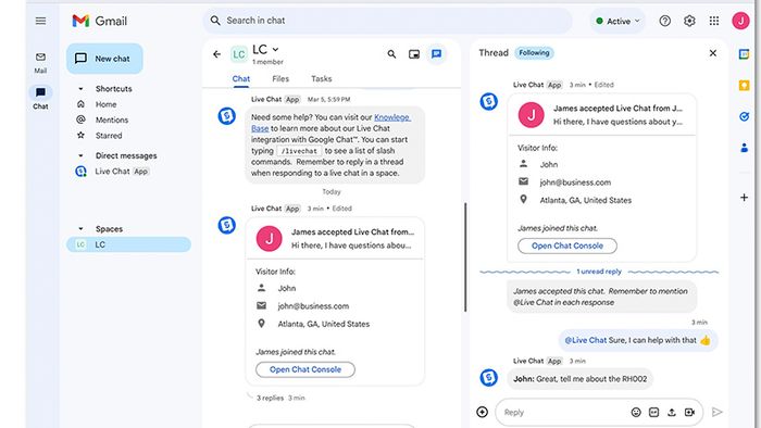 Việc tích hợp Chat vào Gmail đã mở ra nhiều tiện ích mới, giúp người dùng tiết kiệm thời gian và nâng cao hiệu quả công việc ngay trong ứng dụng email quen thuộc.