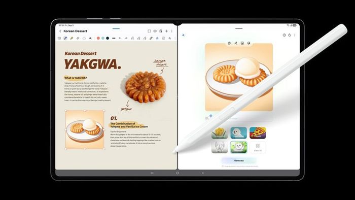 Galaxy Tab S11 sở hữu nhiều tính năng AI ấn tượng