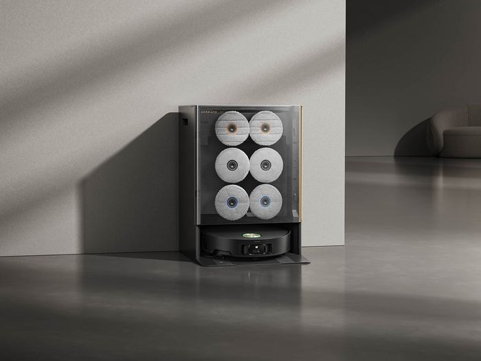 Dreame Matrix10 Ultra có khả năng tự động thay giẻ lau, mang lại trải nghiệm lau dọn thông minh và tiện lợi.