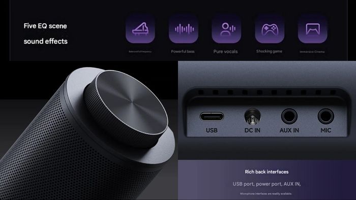 Redmi Computer Speaker 2 Pro mang đến âm thanh sống động, độ nhiễu thấp và năm chế độ EQ tùy chỉnh để đáp ứng mọi nhu cầu sử dụng.