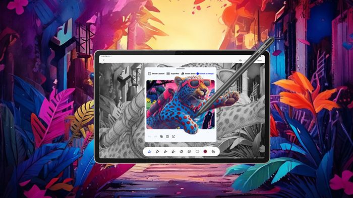 Lenovo Yoga Tab sở hữu màn hình ấn tượng với chất lượng hình ảnh vượt trội