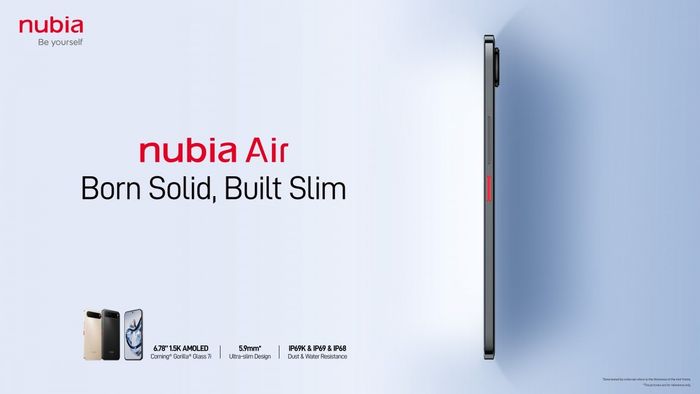 Sự ra mắt của nubia Air