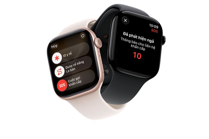 Apple Watch Series 11 mang thiết kế mỏng nhẹ và có hai kích thước 42mm và 46mm, như những phiên bản trước. Ảnh: Apple