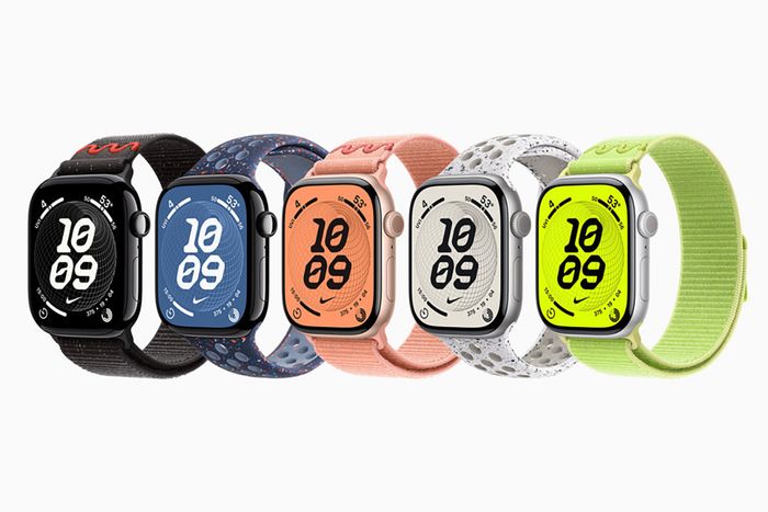 Apple Watch Series 11 có một loạt màu sắc đa dạng dành cho mỗi phiên bản khung máy. Ảnh: Apple