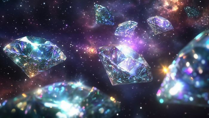 Hình nền kim cương 3D - Phiên bản 8