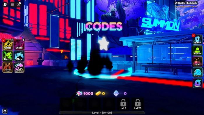 Hướng dẫn nhập mã code Anime Crusaders
