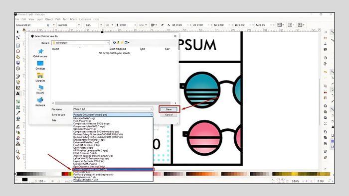 Hướng dẫn chi tiết cách chuyển file Corel sang PDF 2