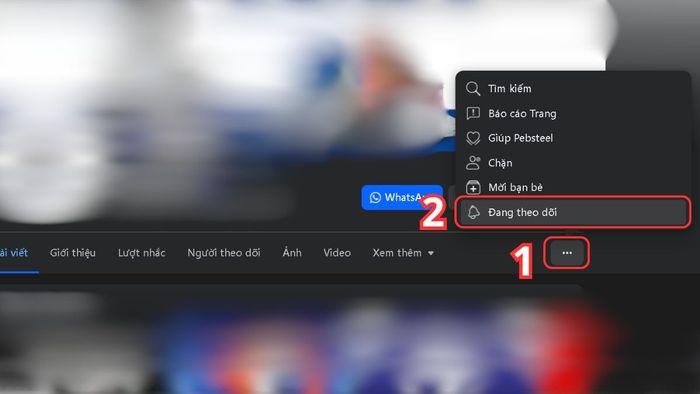 Hướng dẫn cách bật và tắt thông báo Live Stream trên Facebook trên máy tính - Bước 1