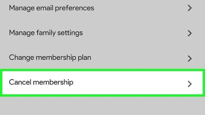 Hướng dẫn hủy gói Google One trên iPhone - bước 5