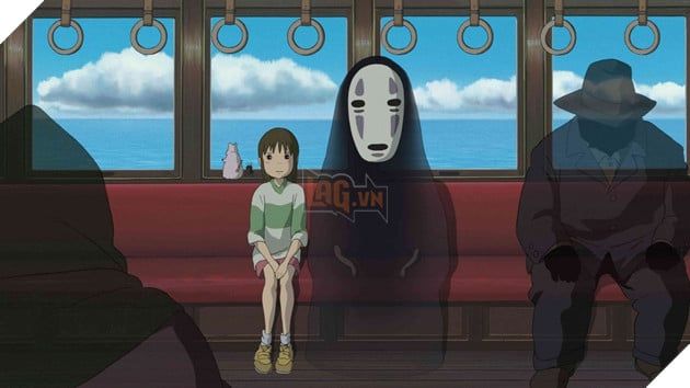 Chân dung trong bộ phim hoạt hình Spirited Away.
