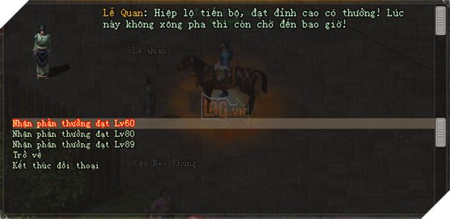 Các game thủ đạt đủ cấp độ sẽ nhận được những phần thưởng giá trị, xứng đáng với công sức bỏ ra trong cuộc đua đầy thử thách này.