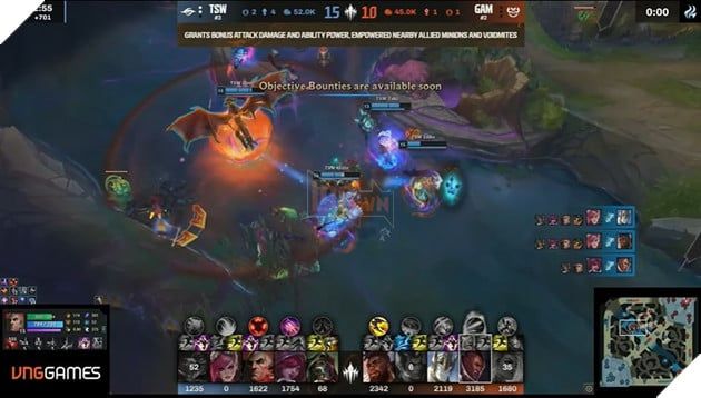 LCP 2025: Team Secret Whales giành chiến thắng bất ngờ trước GAM Esports