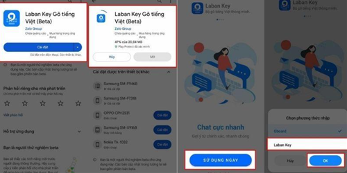 Cài đặt bàn phím chính