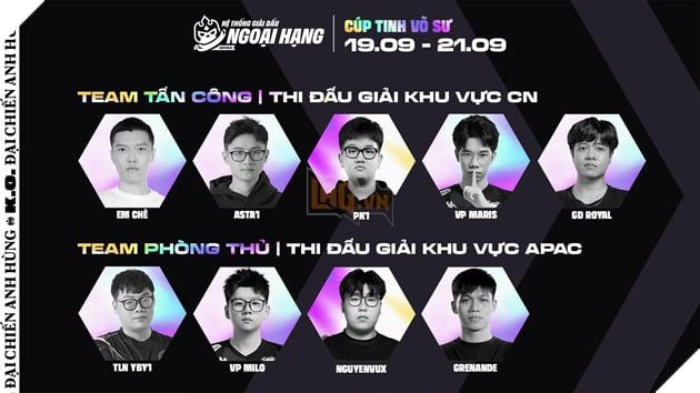 Đấu Trường Chân Lý Esports Mùa 15: Cuộc Đại Chiến Liên Khu Vực APAC - Trung Quốc Tại Cúp Tinh Võ Sư 2