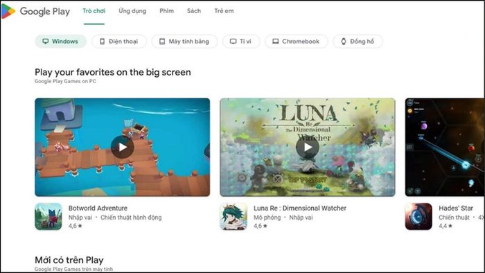 Hướng dẫn hoàn tiền nạp game trên Android – Bước 1