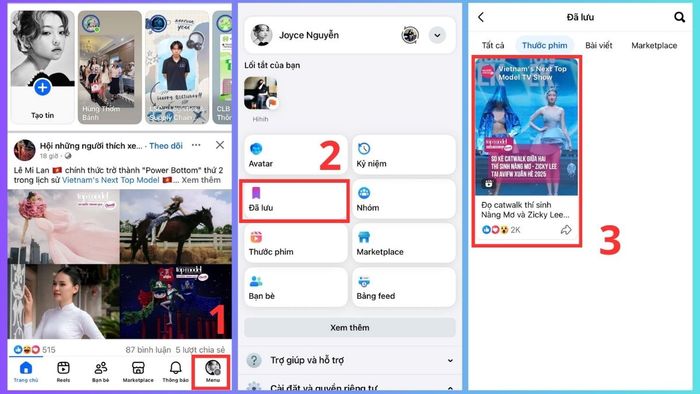 Hướng dẫn chi tiết cách xem lại cả Reels đã xem lẫn đã lưu trên Facebook