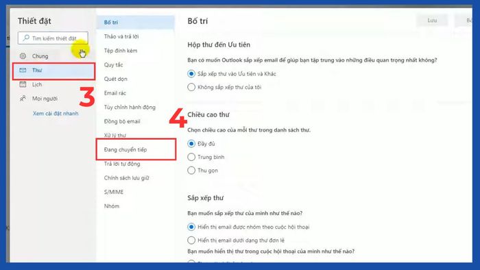 Cách tắt tính năng tự động chuyển tiếp thư trong Outlook - Bước 2