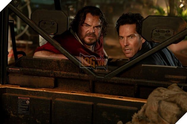 Jack Black và Paul Rudd trong bộ phim Anaconda.