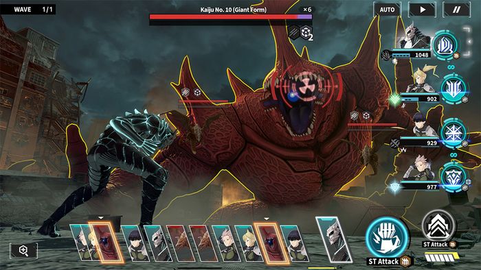 Danh sách game anime mobile: Lối chơi của Kaiju No. 8 The Game