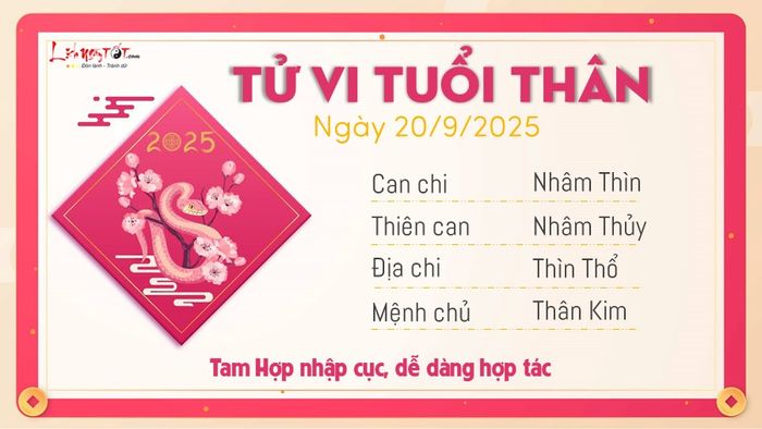 9 Tu vi hang ngay 20-9-2025 - Than