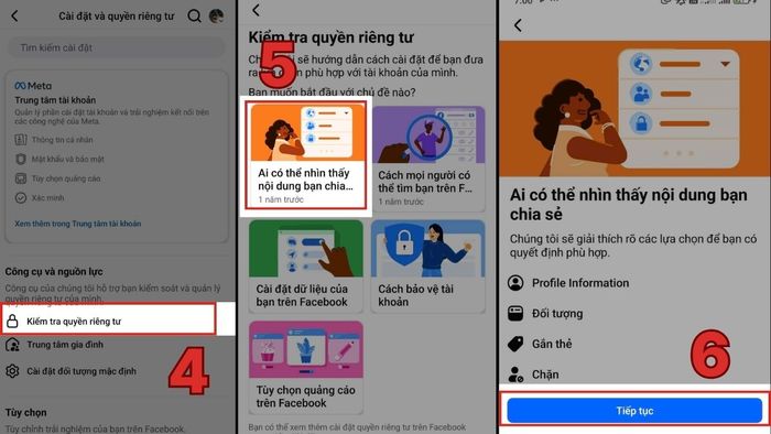 Hướng dẫn bật chế độ công khai trên Facebook - mở bài viết công khai - bước 2