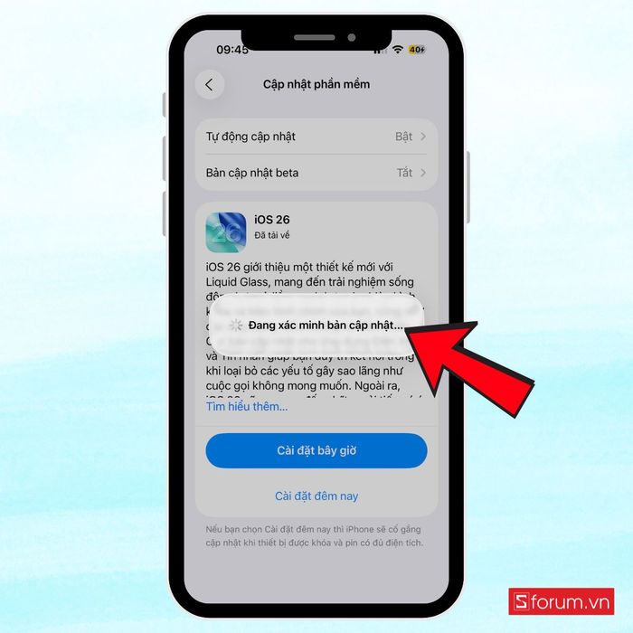 Hướng dẫn cập nhật iOS 26 dễ dàng chỉ với vài bước cơ bản 8