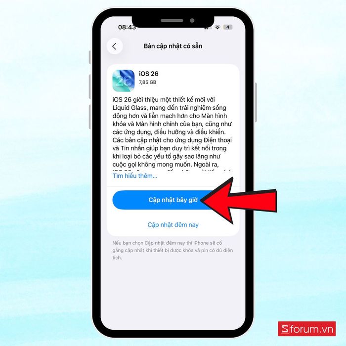 Hướng dẫn cập nhật iOS 26 dễ dàng chỉ với vài bước cơ bản 4