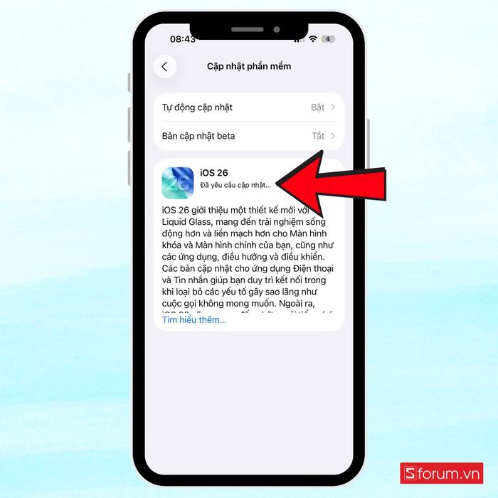 Hướng dẫn cập nhật iOS 26 dễ dàng chỉ với vài bước cơ bản 5