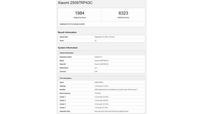 Hiệu suất xử lý của Xiaomi Pad 8