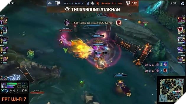 LCP 2025: Team Secret Whales Bùng Nổ, Vượt Qua PSG Talon Ngay Tại Thánh Địa Tiên Sơn 5