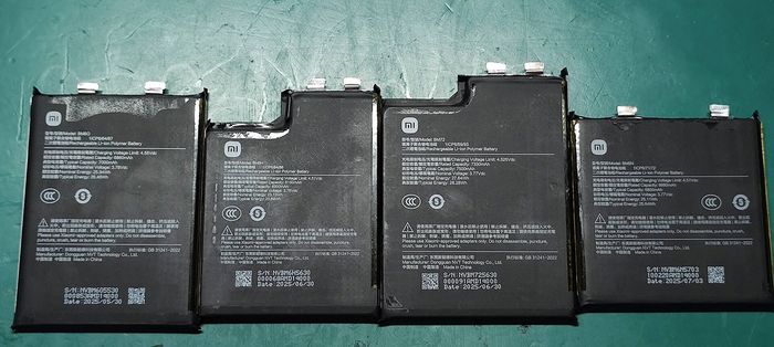 Dung lượng pin của các mẫu điện thoại Xiaomi 17