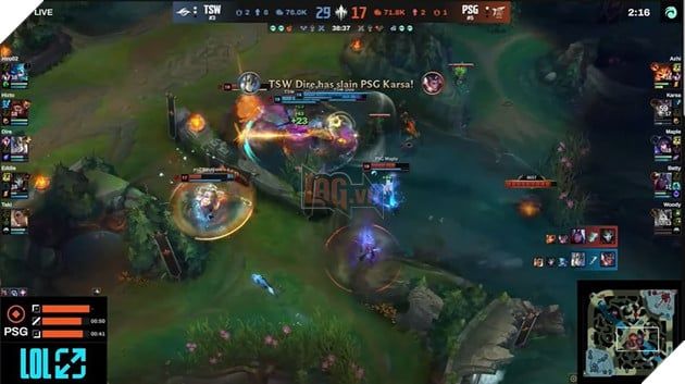 LCP 2025: Team Secret Whales Bùng Nổ, Đánh Bại PSG Talon Ngay Tại Thánh Địa Tiên Sơn 16