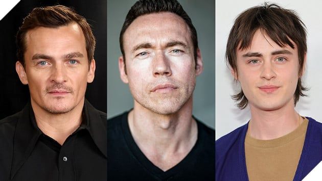 Chân dung bộ ba diễn viên Rupert Friend, Kevin Durand, Jaeden Martell.