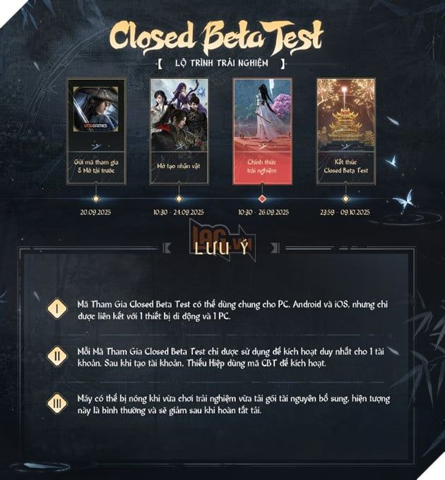 Nghịch Thủy Hàn: Hướng dẫn sử dụng Key Closed Beta đặc biệt để trải nghiệm game sớm nhất 2