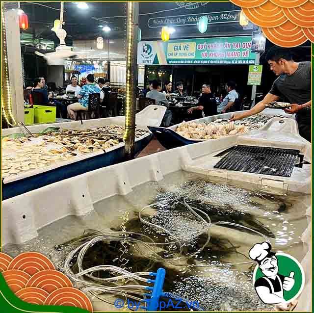 buffet hải sản tại tphcm