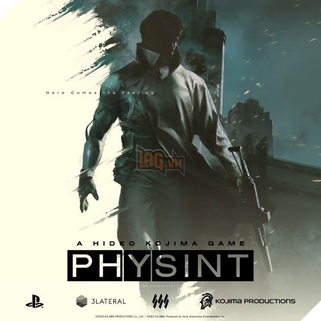 Poster game Physint với nhân vật bí ẩn xuất hiện