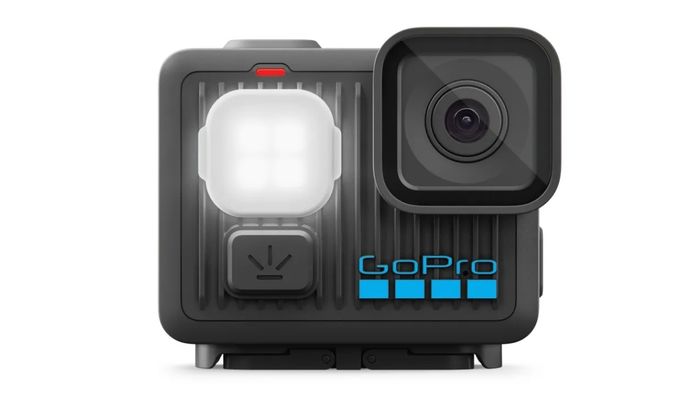 GoPro trình làng Lit Hero, nổi bật với cụm bốn đèn LED tích hợp ngay cạnh ống kính