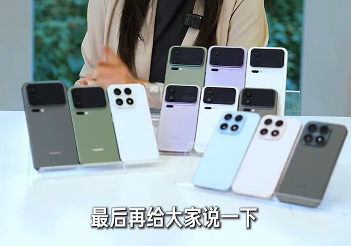 Tất cả các lựa chọn màu sắc của dòng sản phẩm Xiaomi 17 Series