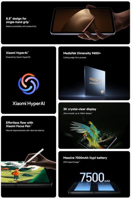 Những điểm nổi bật của Xiaomi Pad Mini