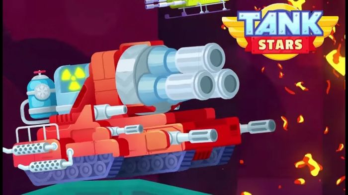 Tank Stars sở hữu đồ họa 2D nhưng vẫn rất chi tiết và sống động