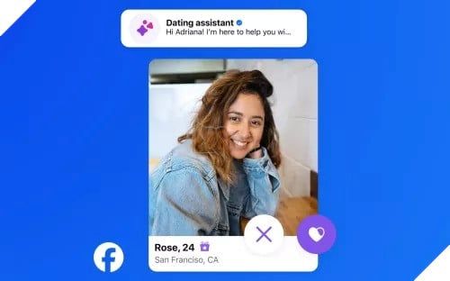 Meta giới thiệu tính năng AI mới trên Facebook Dating, giúp người dùng giảm bớt sự mệt mỏi khi vuốt.