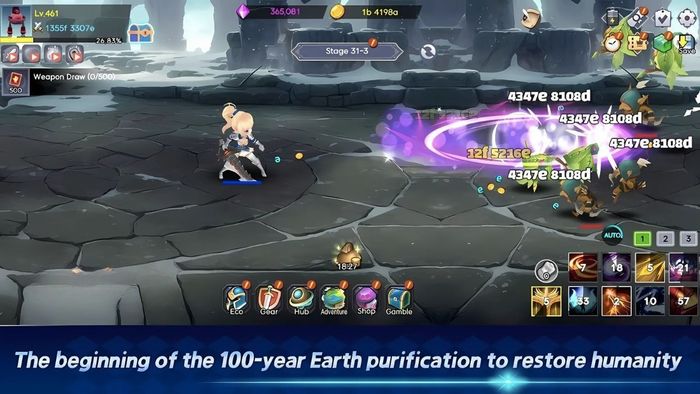 Game gacha trên di động