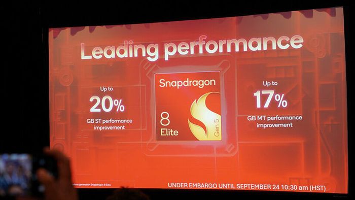 SoC mới của Qualcomm đem lại hiệu suất vượt trội so với thế hệ trước.