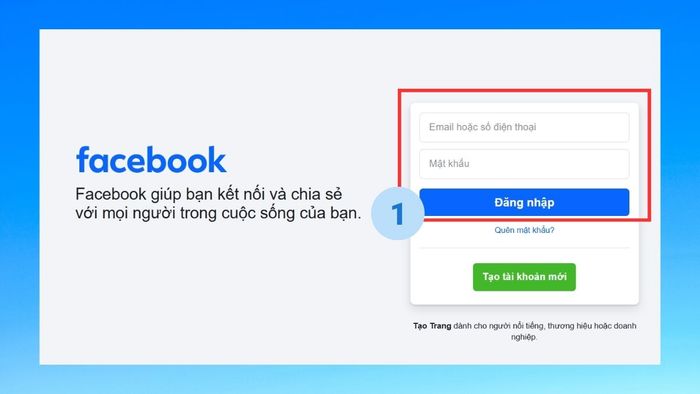 Hướng dẫn xem gợi ý kết bạn trên Facebook trên máy tính - bước 1