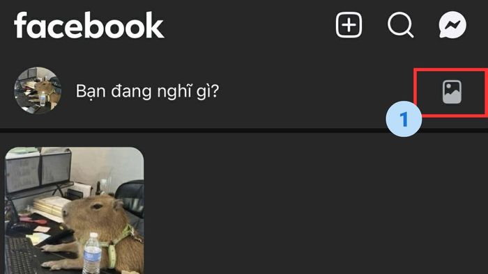 Cách tag tên trong ảnh trên Facebook - bước 1