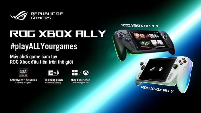 ROG Xbox Ally và ROG Xbox Ally X chính thức ra mắt tại Việt Nam