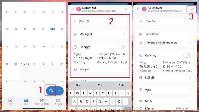 Cách lên lịch cho cuộc họp
