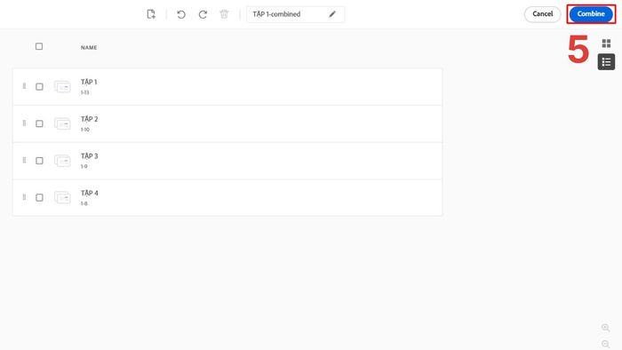 Hướng dẫn in nhiều tệp PDF cùng lúc với phần mềm Adobe Reader, bước 4
