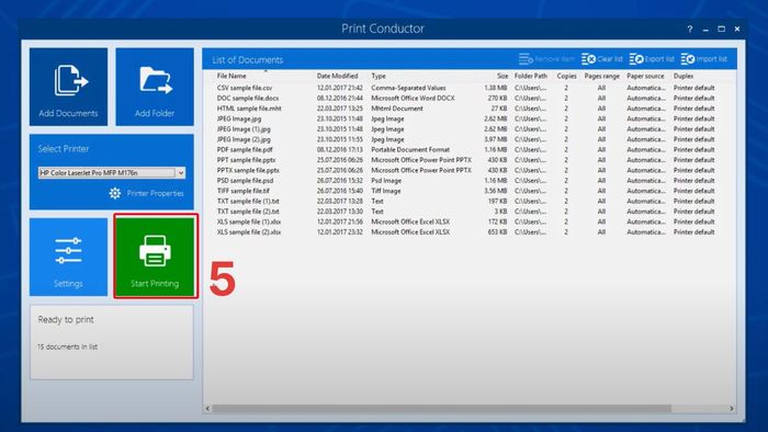 Hướng dẫn in nhiều tệp PDF cùng lúc bằng các công cụ trực tuyến khác, bước 4